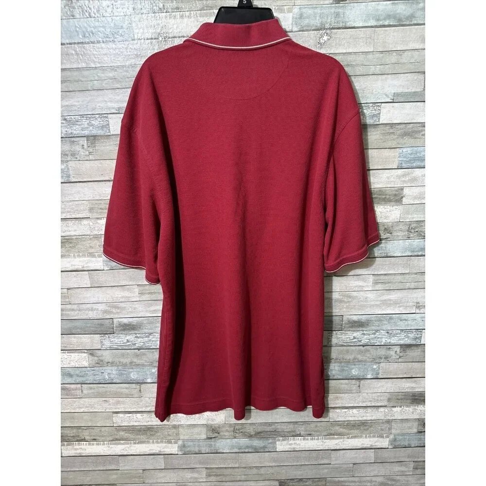 Men’s Nike Dri Fit Polo T-shirt Red Large